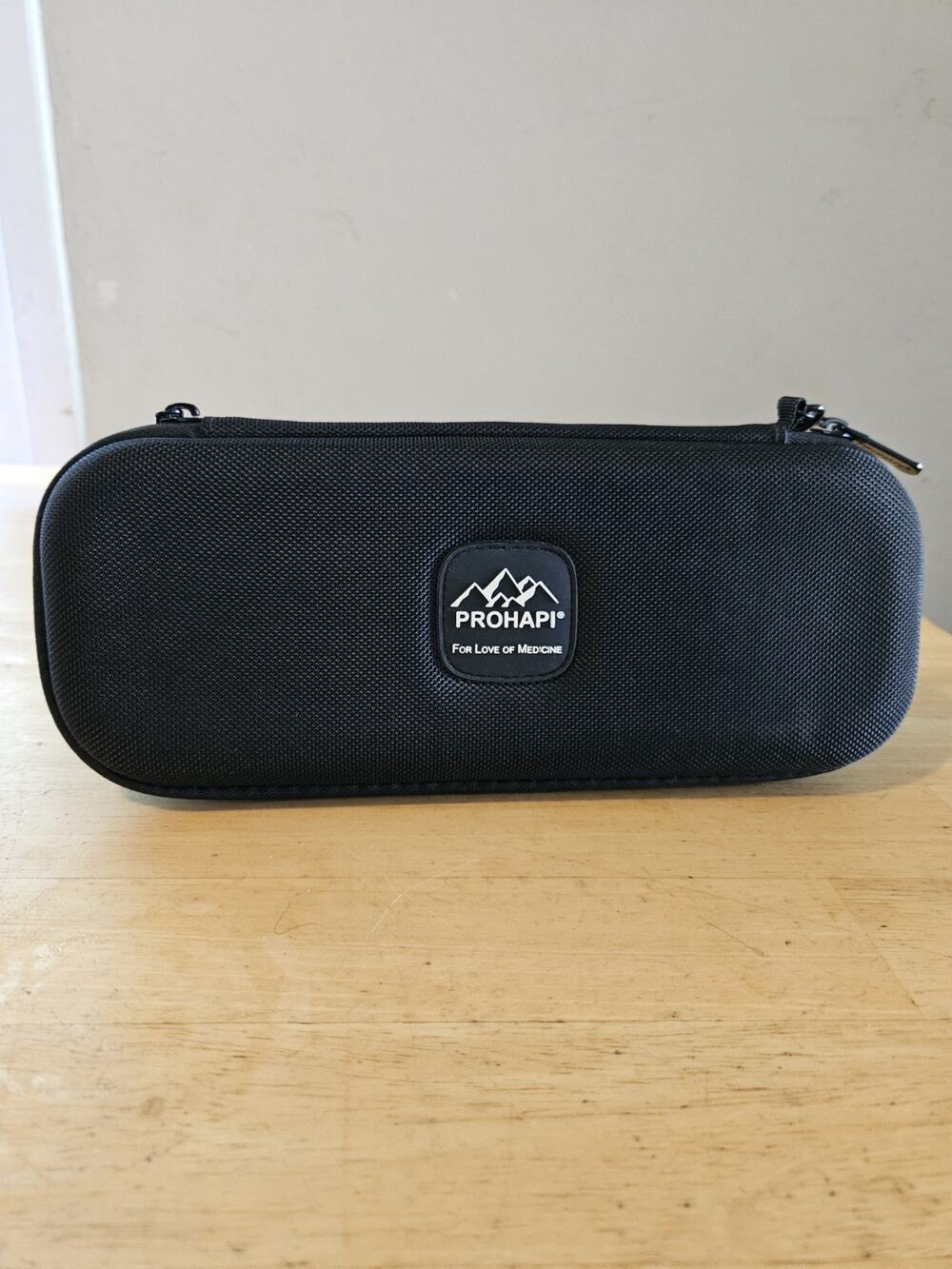 PROHAPI Hard Stethoscope Case Black Padded Nylon Carrying Case Durable